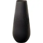Villeroy & Boch Manufaktur Collier Noir Vaas Carre L 22,5 cm