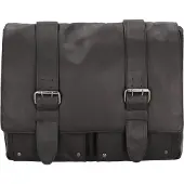 Pride And Soul Messenger Leder 40 cm Laptopfach Pride&Soul Dunkelbraun