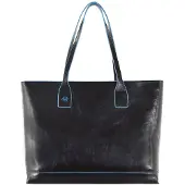 Piquadro Blue Square Office Shopper Nero