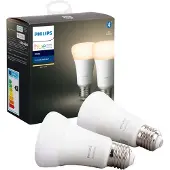 Philips Hue - E27 - 9W - White 2er-Set
