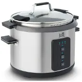 Fritel RC 1377, Schwarz, Edelstahl, 6 l, 6 l, 12 h, Tasten, 1 m