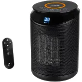 Eurom Hot Shot 2000 Wifi, Elektrischer Raumheizlüfter, Keramik, 1,6 m, Drinnen, Tisch/Bank, Flur, Tisch, Schwarz