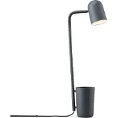 Northern Buddy Tischleuchte Dark Grey - , Buddy, Schwarz, für Wohnzimmer, Metall, Design