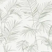 Superfresco Vliestapete "Litho" botanisch geprägt Grün - 10mx52cm