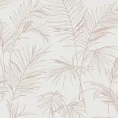 Superfresco Vliestapete "Litho" botanisch geprägt Rosa - 10mx52cm