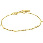 Ania Haie Damen-Armband Geometry Mixed Discs 925er Silber Ania Haie Gold