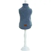 Croci Spa Moskau Pullover für Hunde grau 45cm