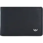 Golden Head Leder Geldbörse Polo RFID Protect Minischeintasche 1193 Schwarz