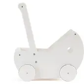 Kids Concept holz-Puppenwagen 46,5 cm weiß