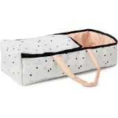 Skrållan Puppen-Babyschale weich mit Reißverschluss für Puppen bis 45 cm, 49x22x12 cm
