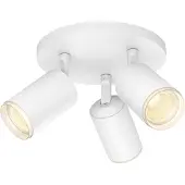 Philips Hue Fugato Aufbauspot White & Color - Weiß - 3 Spots