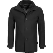 Indicode Herren Inbrittany Mantel Schwarz
