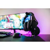 Logitech Gaming Headset G935 - Headset - 7.1-Kanal - Full-Size - 2,4 GHz - kabellos - 3,5 mm Stecker - Schwarz, Blau