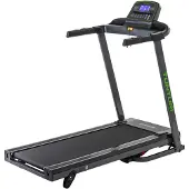 Tunturi Cardio Fit T35 Klappbares Laufband - Laufband mit Bluetooth - 12 Trainingsprogramme – Klarer Bildschirm – Geschwindigkeitsbereich: 0,8 - 16,0 km/h