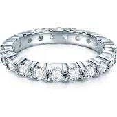 Trilani Ring - Sterling Silber Ring Zirkonia - Gr. 52 - in Silber - für Damen