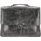 Juscha PRIDE&SOUL Aktentasche SCRATCH, L eder, schwarz (5317867)