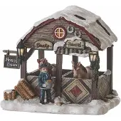 Luville Weihnachtsfigur Pferdestall Braun (bruin)