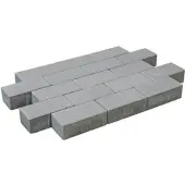 Intergard Pflastersteine beton grau 21x10,5x7cm (m2)