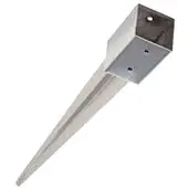 Intergard Einschlagbodenhülsen edelstahl V2A 71/900mm