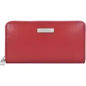 Mandarina Duck Hera.3 Zip Around Wallet Red