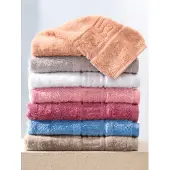 Cawö Badetuch Noblesse Uni White