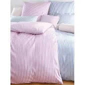 Janine modern classic Bettwäsche-Garnitur 3912 135x200cm+80x80 Farbe kreiderosa
