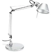 Artemide Tolomeo Micro Tavolo Tischleuchte mit Fuß Aluminium