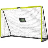 Exit Tempo Stahl-Fußballtor 300x200cm, Fußballtor, für Kinder, Garten, Grün/Schwarz