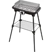 Tefal BG921812, Grill, Wagen, Feuerrost, Schwarz, Rechteckig, 4 Bein(e)