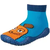 Playshoes Badesocken Junior Maus blau Größe 26/27