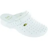 Scholl Medizinische Clogs Racy White Unisex-Schuhgröße 46