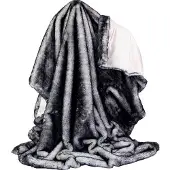 Star Home Textil Star Home »Husky« Webpelz Wohndecke 150 x 200 cm / grau melliert