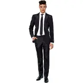 Suitmeister Solid Black Partyanzug