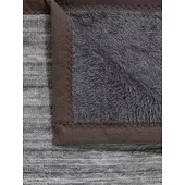 Ibena Plaid Fano Grau-50 x 200 cm