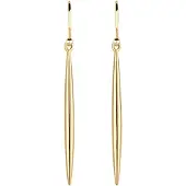 Elli Ohrringe 925 Sterling Silber Geo in Gold | Gr.: onesize