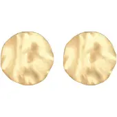Elli Ohrringe Stecker Organic Design Blogger Matt 925Er Silber Elli Gold