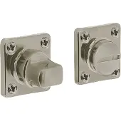 Intersteel Verschluss der Toilette Tira quadratisch nickel matt