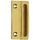 Intersteel Schließblech Fixon für Fensterverschluss Messing