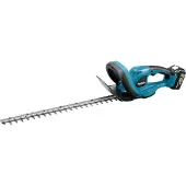Makita DUH523RF, Doppelte Klinge, 1350 SPM, Schwarz, Grün, 52 cm, 77 dB, Akku