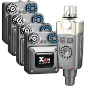 Xvive U4R4 Drahtloses In-Ear-Monitor-System mit 4 Empfängern