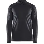 Craft Skipullover Eaze LS Half Zip Tee Black Herren-XS