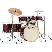 Tama Superstar Classic Exotix 22" 7 Teile Gloss Garnet Lacebark Pine