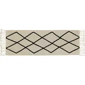 Lorena Canals - Alfombra Lavable, 140 cm x 200 cm, schwarz