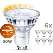 Philips 3.8W - GU10 - 2200-2700K - 350 lumen 6er Set