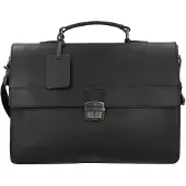 Burkely - Vintage Dean 6379 Black - Aktentasche , 14.6 l