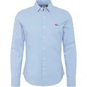Levi's Levis Jeanshemd "BATTERY HM SHIRT SLIM" mit Logobadge
