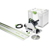 Festool TS 55 REBQ-PLUS-FS Tauchsäge 1200 W 160 mm + Führungsschiene ( 576007 ) - Nachfolger von 561580