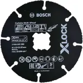 Bosch Trennscheibe X-LOCK Carbide Multiwheel ø115mm für Holz, Kunststoff