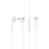 Huawei 55030088, Kopfhörer, im Ohr, Calls/Music, Weiß, Binaural, Verkabelt