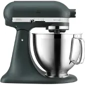 KitchenAid Artisan, Standmixer, Schwarz, Schlagen, Kneten, Mixen, 1 m, 4,8 l, Pebbled Palm